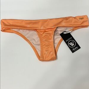 WILDFOX Orange Sherbert Stars bikini bottom. NWT